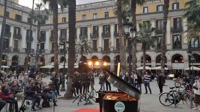 Concierto gratuito de música clásica en la plaza Reial
