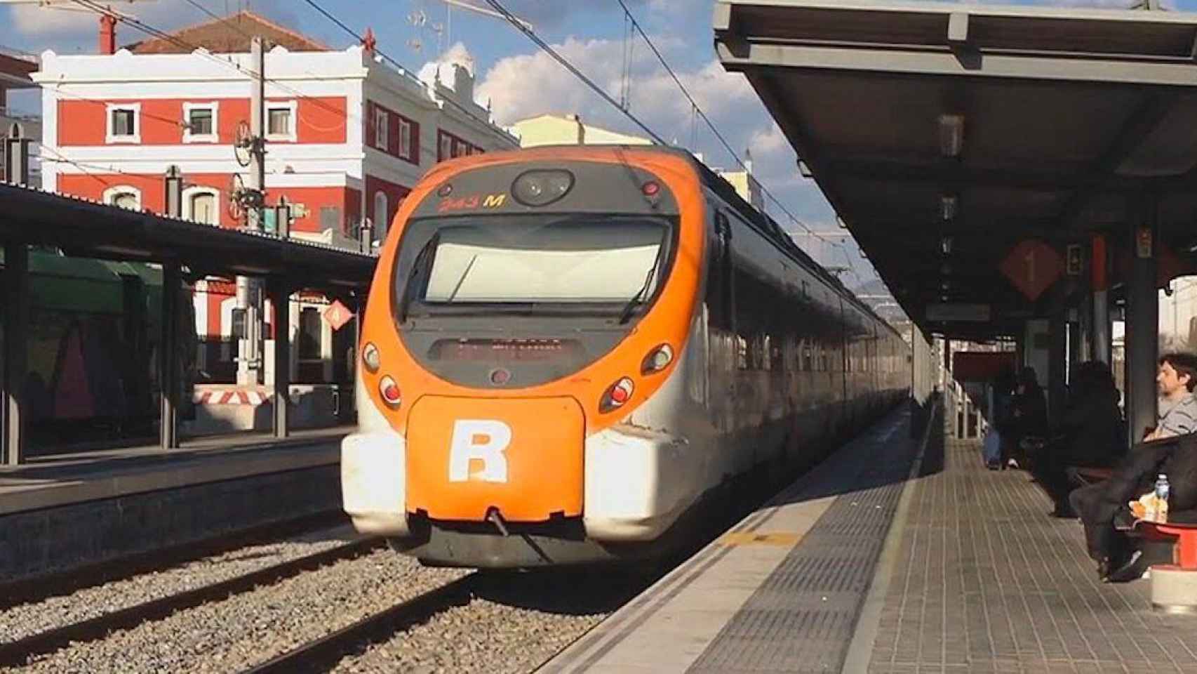 Exterior de la estación de Renfe