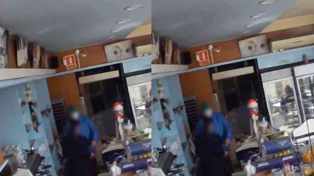Un hombre amenaza con un cuchillo a la camarera de una cafetería de Martorell