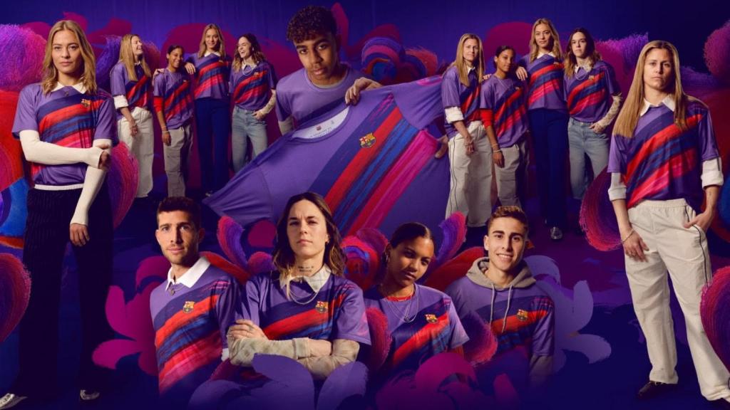 El Barça estrena una espectacular camiseta por el Día de la Mujer
