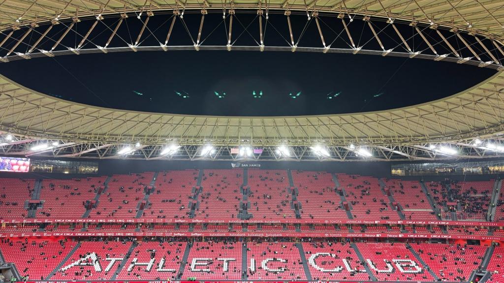 Imagen del nuevo San Mamés por dentro