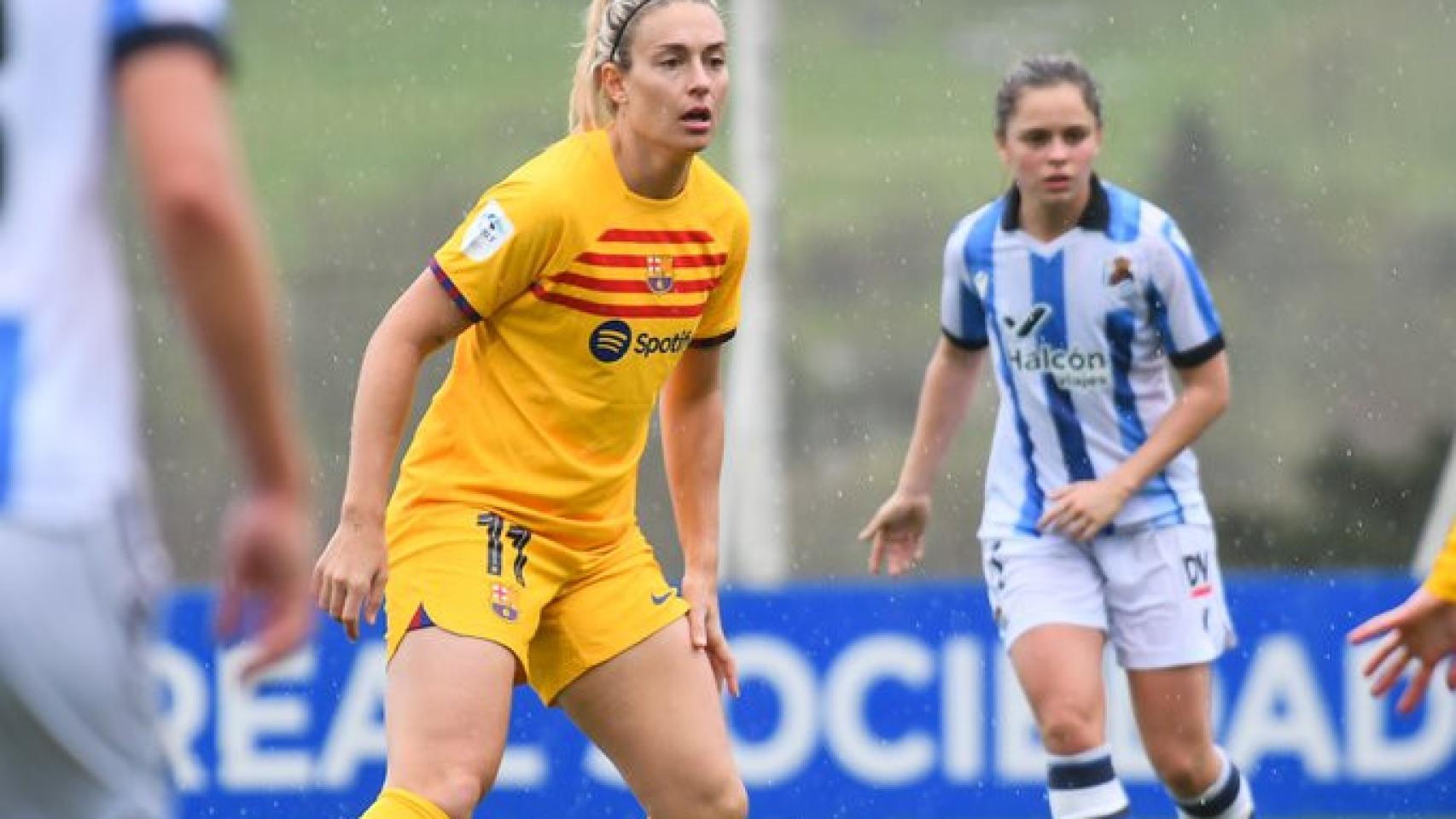 Alexia Putellas regresa de su lesión contra la Real Sociedad