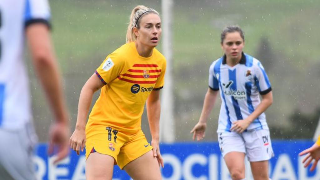 Alexia Putellas regresa de su lesión contra la Real Sociedad