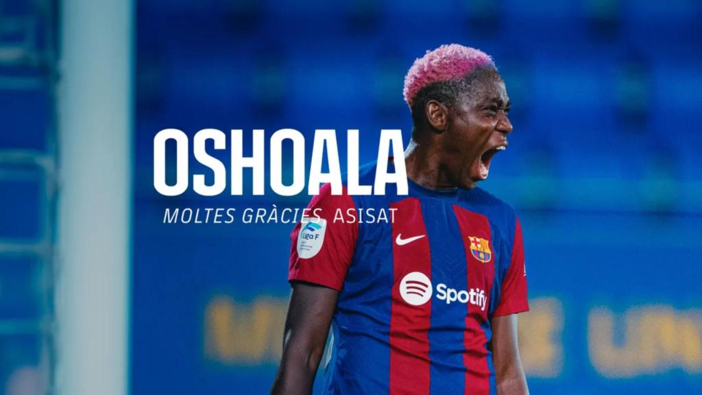 Asisat Oshoala, traspasada al Bay FC de Estados Unidos