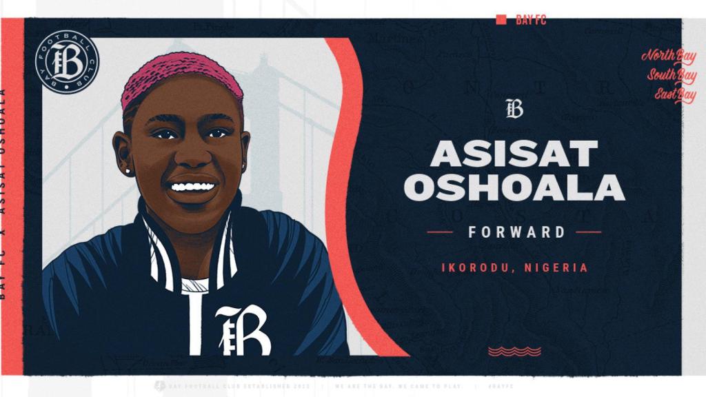 Bay FC anuncia el fichaje de Asisat Oshoala