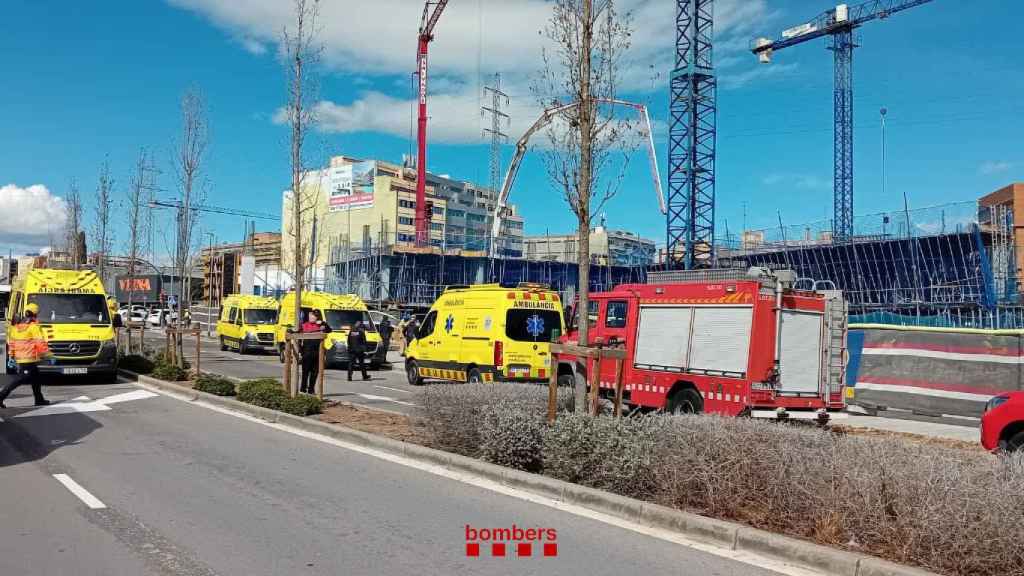 Operatiu dels Bombers de la Generalitat i el Sistema d'Emergències Mèdiques