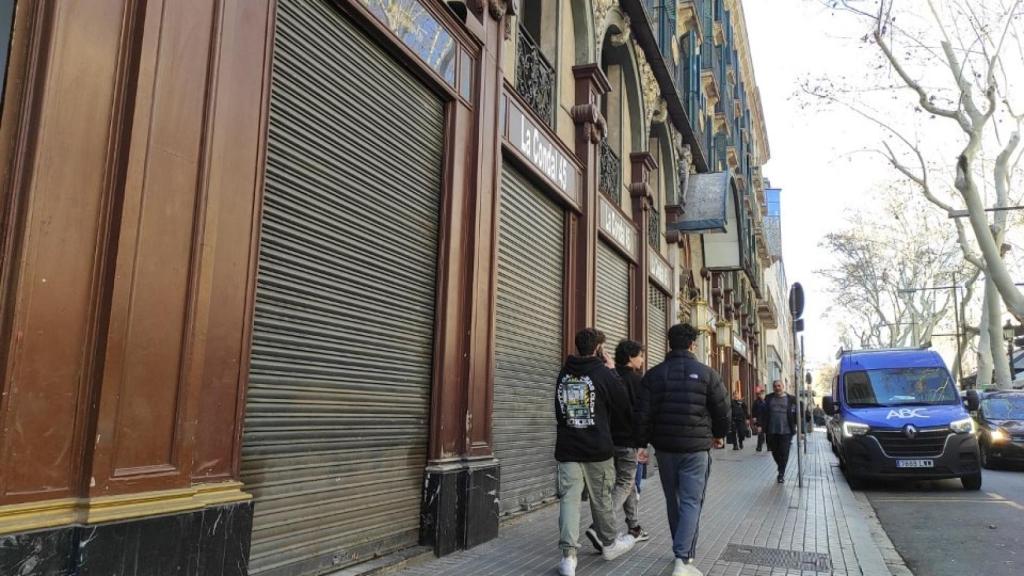 El restaurante La Condal 45, uno de los locales que hasta esta misma semana regentaban los Tetruashvili