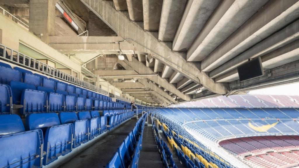 Antiguos palcos del Camp Nou