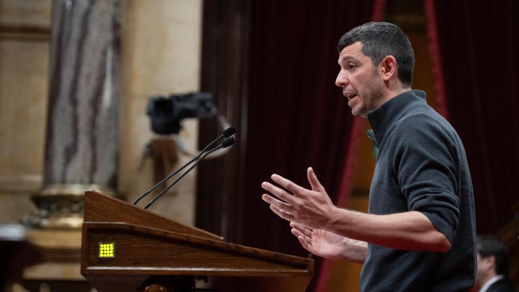El diputado de la CUP en el Parlament, Xavier Pellicer