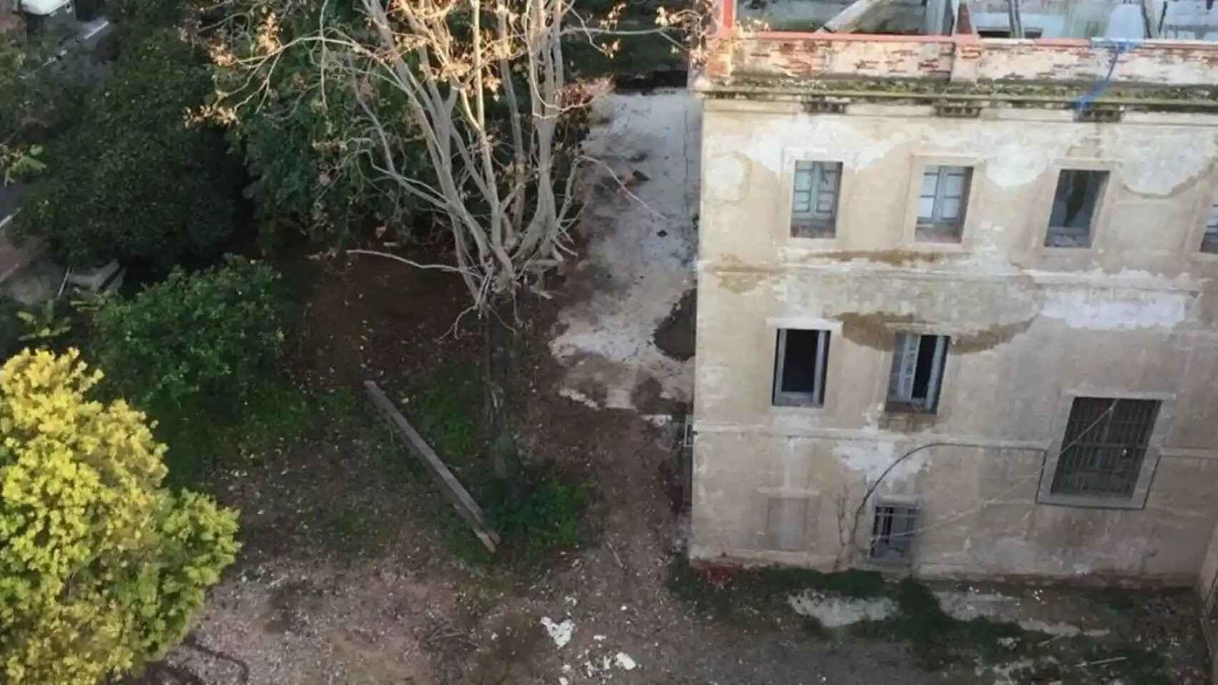 Vista aérea de la finca de Can Capellanets