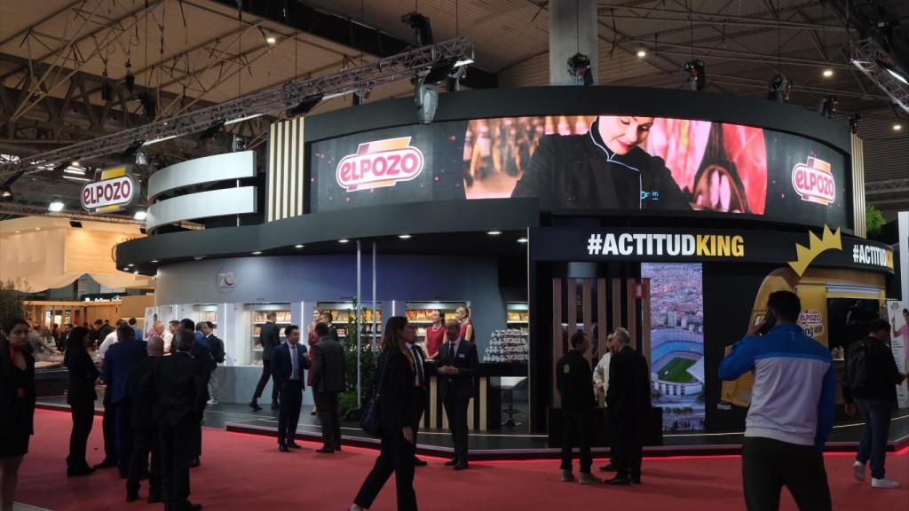 El 'stand' de El Pozo en Alimentaria 2024