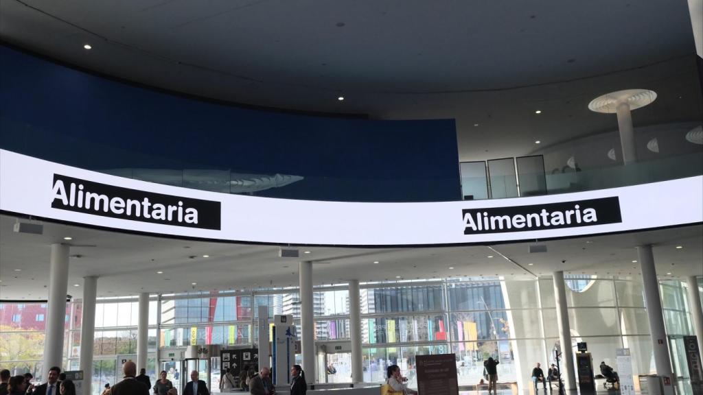 Entrada al salón Alimentaria 2024