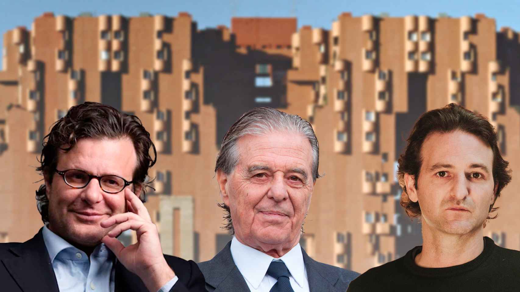 Fotomontaje de Ricardo Bofill, Ricardo Bofill y Pablo Bofill