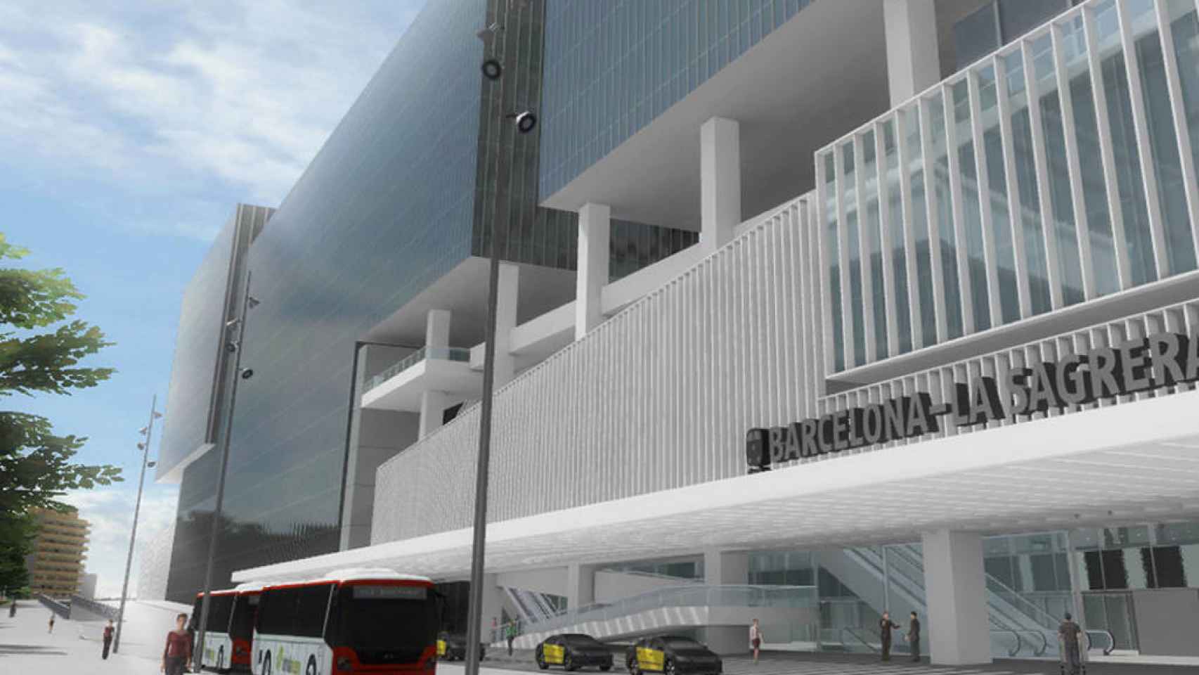 Futura estación de la Sagrera