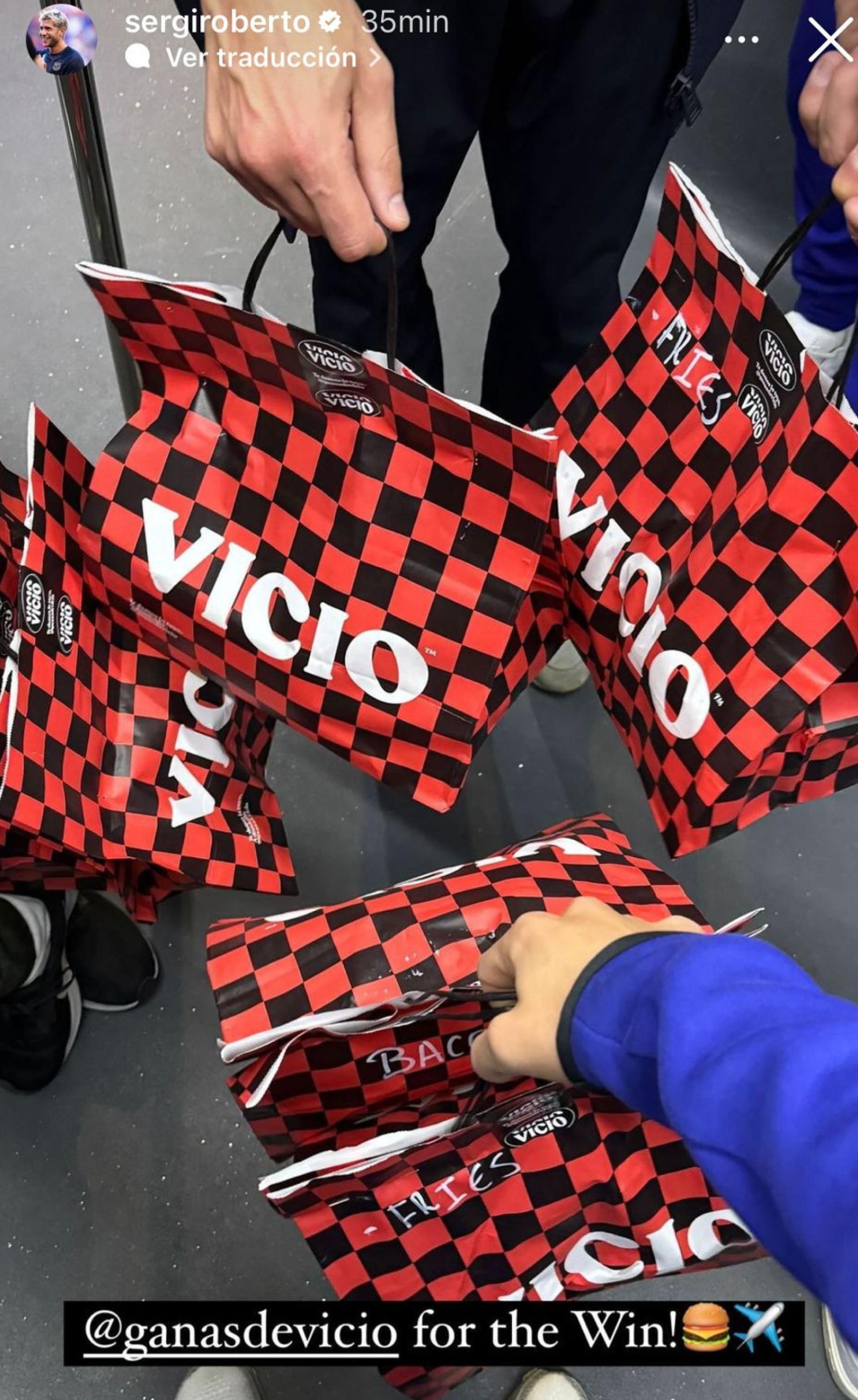 Sergi Roberto, inversor en el restaurante de hamburguesas Vicio