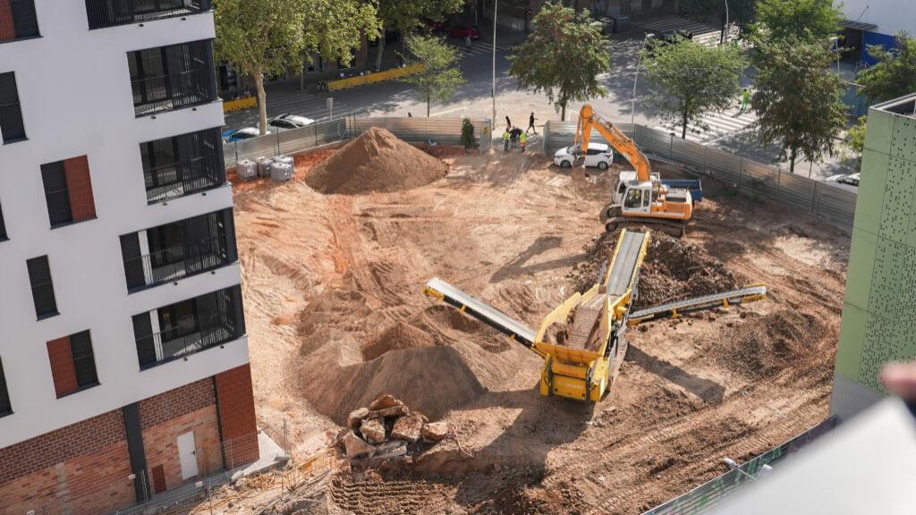 Habitatge en construcció a l'àrea metropolitana de Barcelona