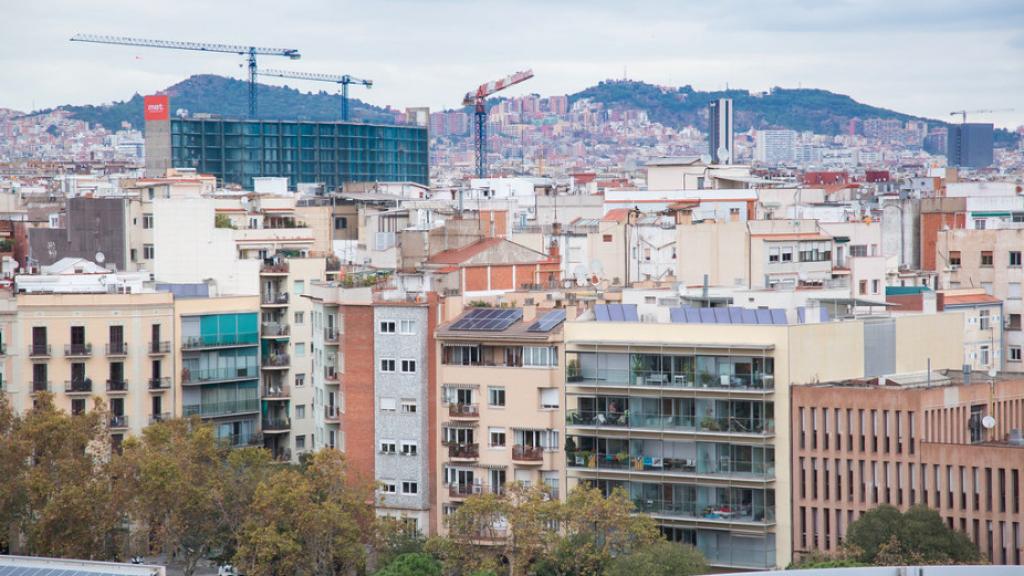 Bloques en Barcelona en una imagen de archivo