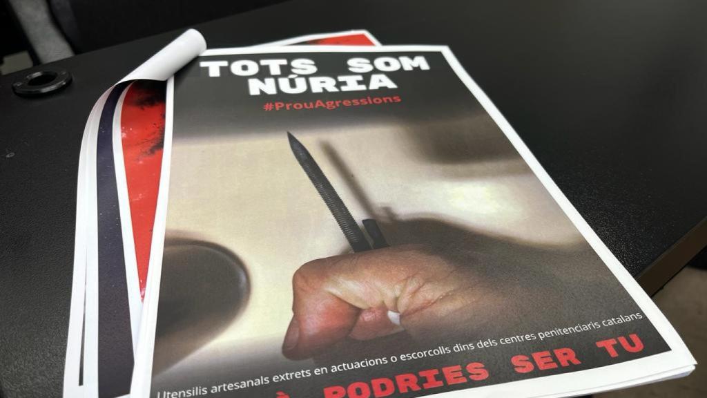 Una de las imágenes que han repartido los funcionarios