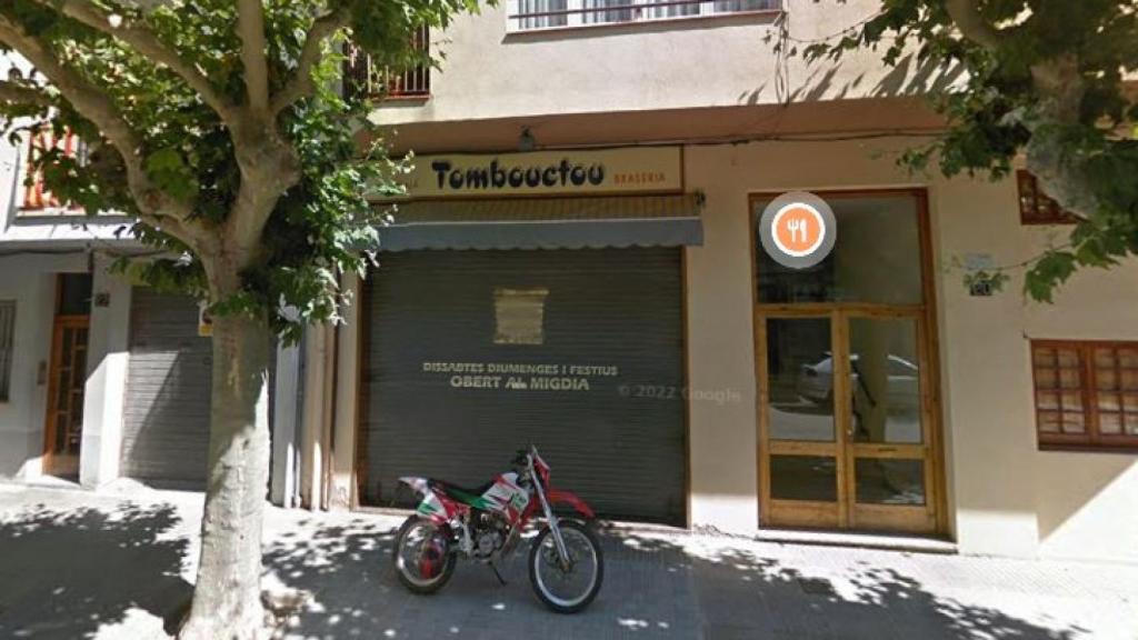 Entrada del restaurante Tombouctou