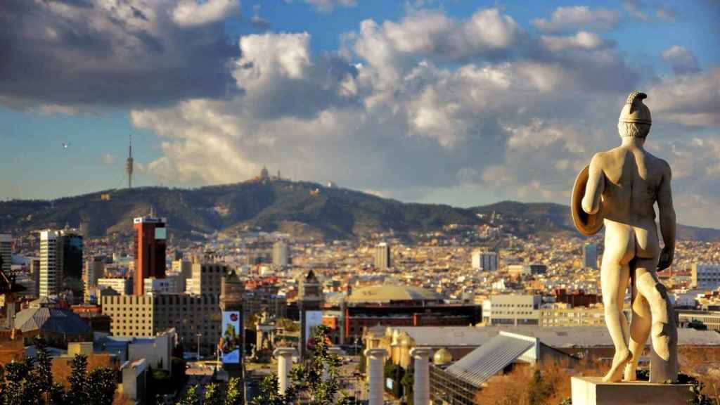 Vista panorámica de Barcelona