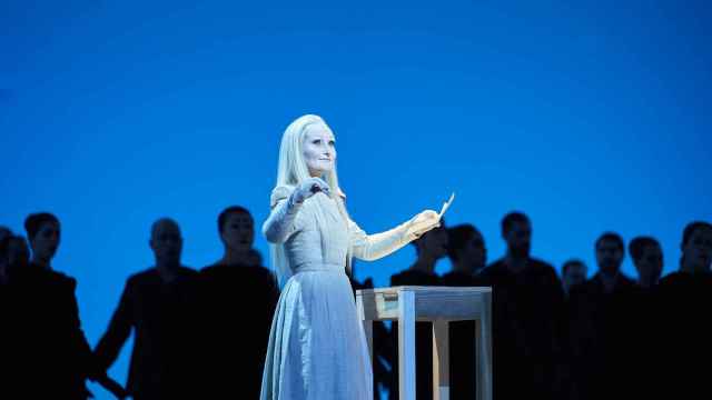 Una escena de El Mesías, en el Liceu