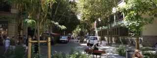 Calle del Consell de Cent tras su reurbanización