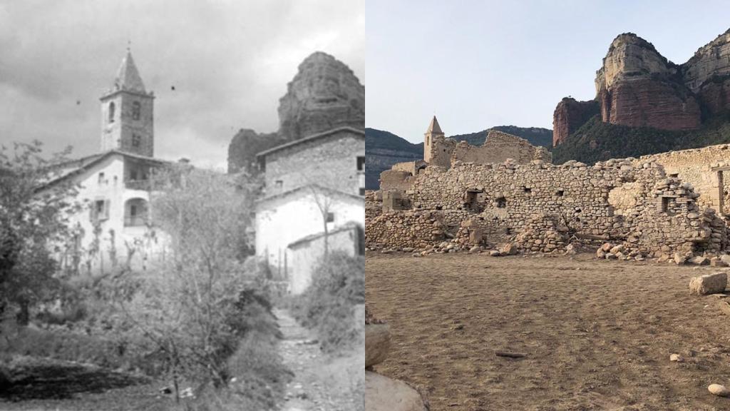 Sant Romà de Sau, antes y ahora