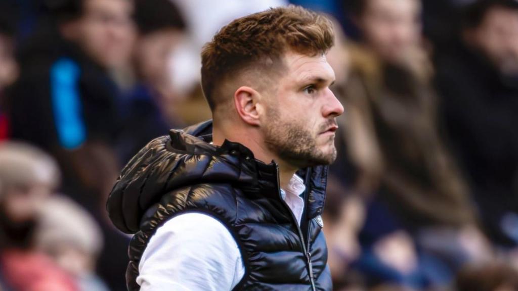Ferran Costa, entrenador del Badalona Futur, durante un partido
