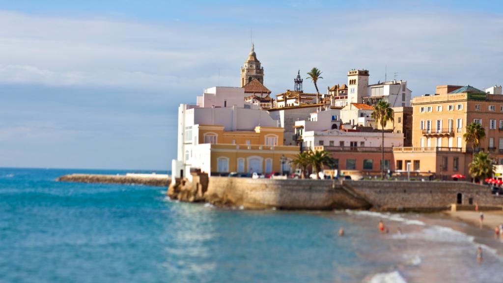 Sitges en una imagen de archivo