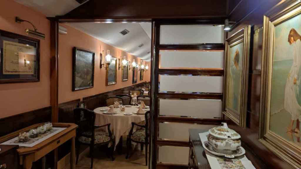 Interior del restaurante Casa Dario