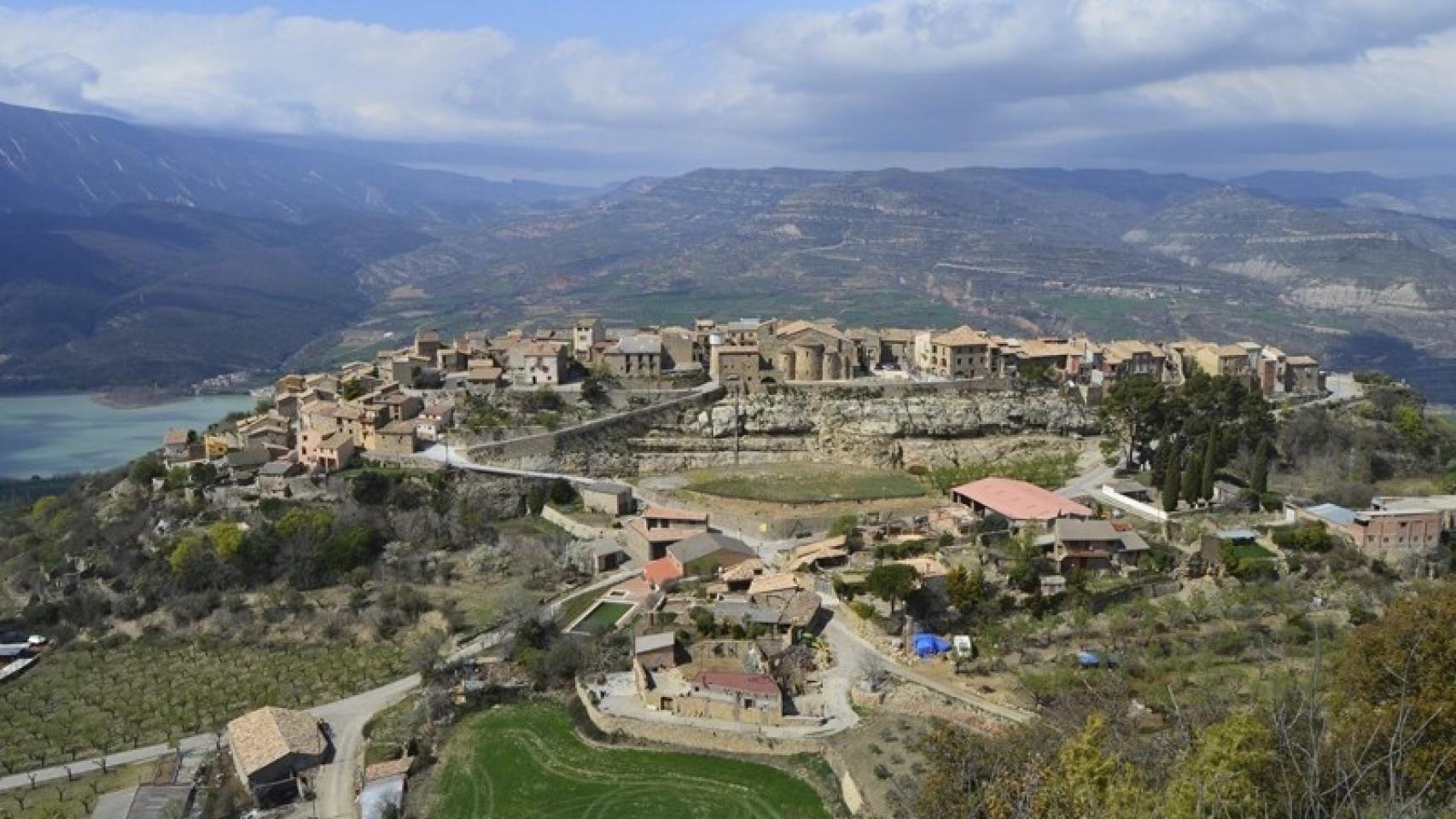 Vista aérea de Llimiana