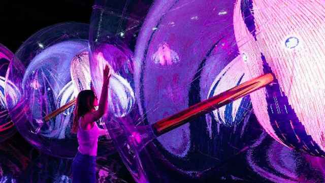 La exposición inmersiva de globos en una edición en otra ciudad