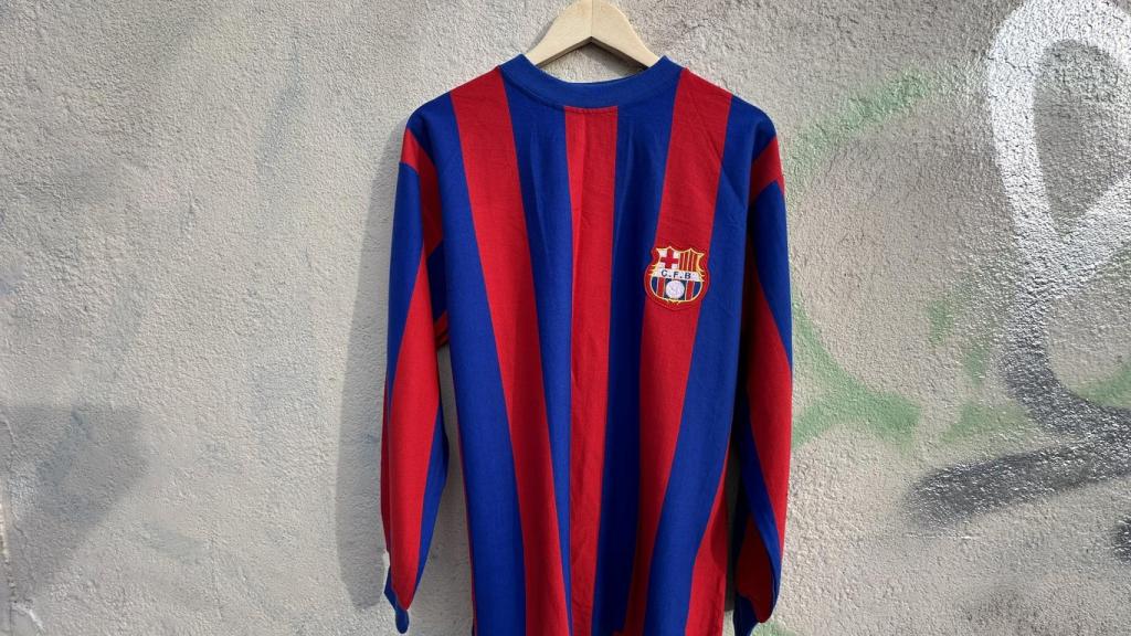 La camiseta retro que trabaja el Barça en conjunto con Nike
