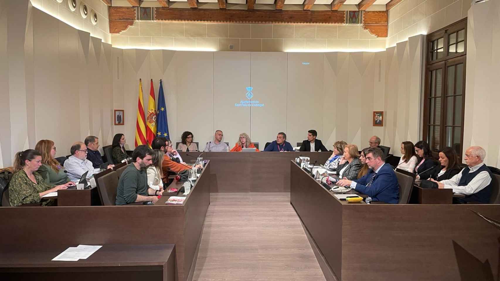 Pleno municipal de Sant Feliu