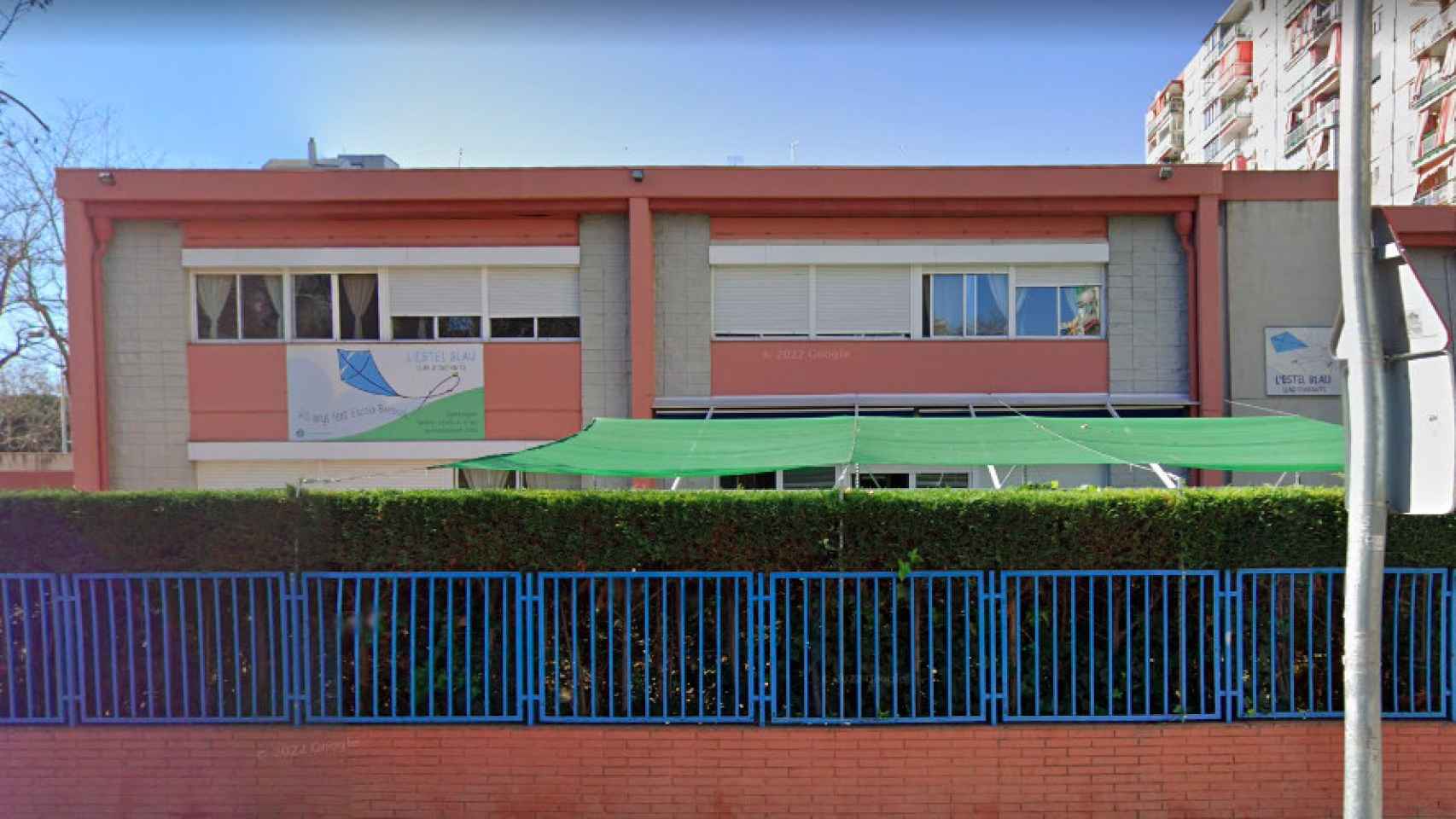 Fachada de la guardería Estel Blau