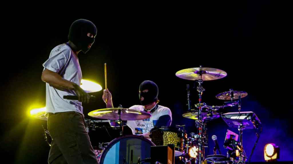 Twenty One Pilots durante un directo