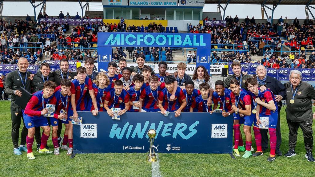 El Cadete A del Barça se proclama campeón en el MIC
