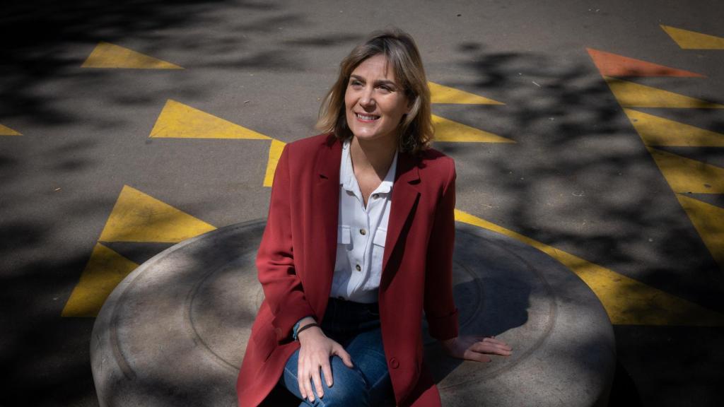 La candidata de Comuns-Sumar, Jéssica Albiach, en Barcelona