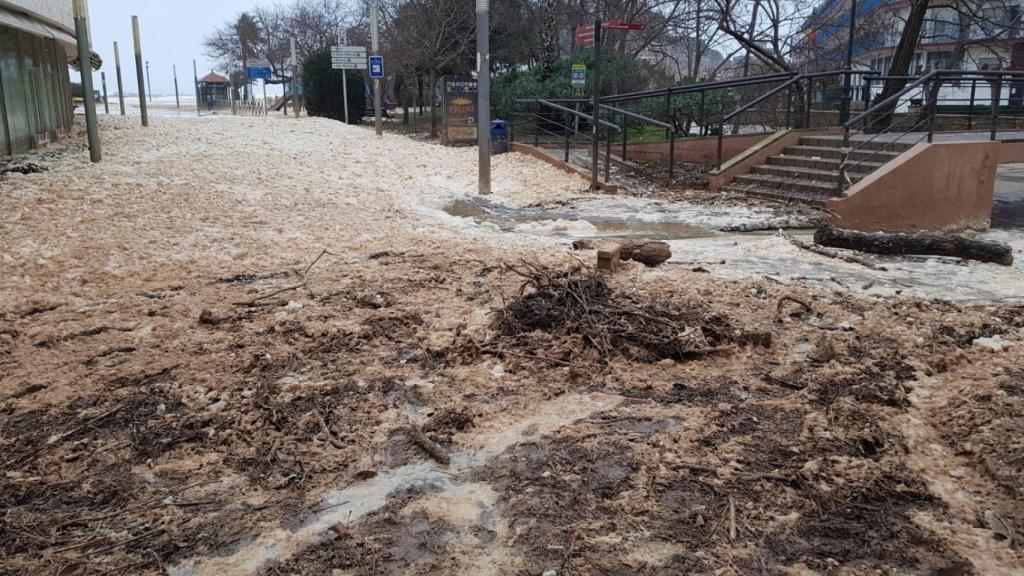 Inundaciones causadas por el temporal Gloria de 2020 en Tossa de Mar (Girona)