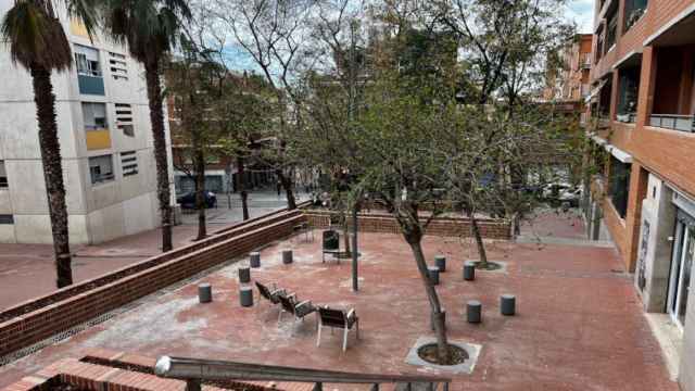 La plaza Verdum de Nou Barris