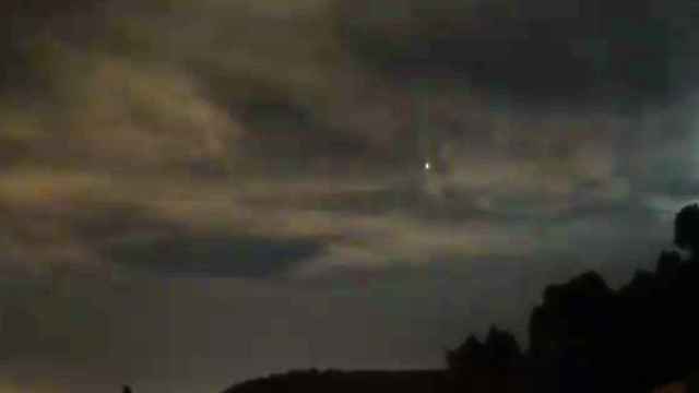 Meteroide que sobrevoló Barcelona