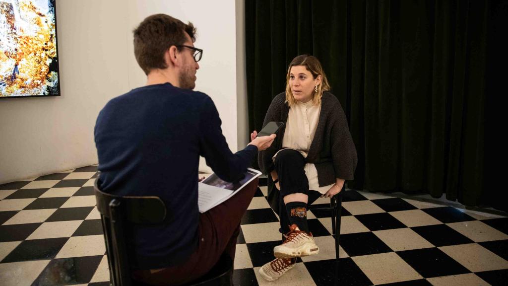 La actriz Ángela Cervantes