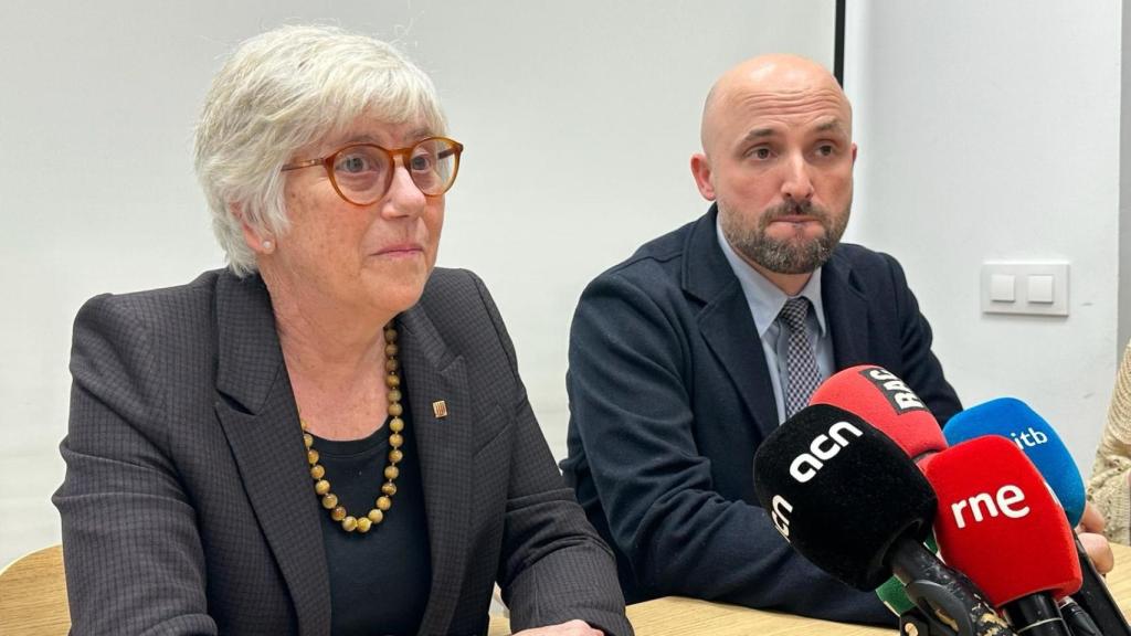 Clara Ponsatí y Jordi Graupera