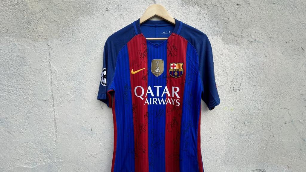 La camiseta de Leo Messi en la remontada frente al PSG