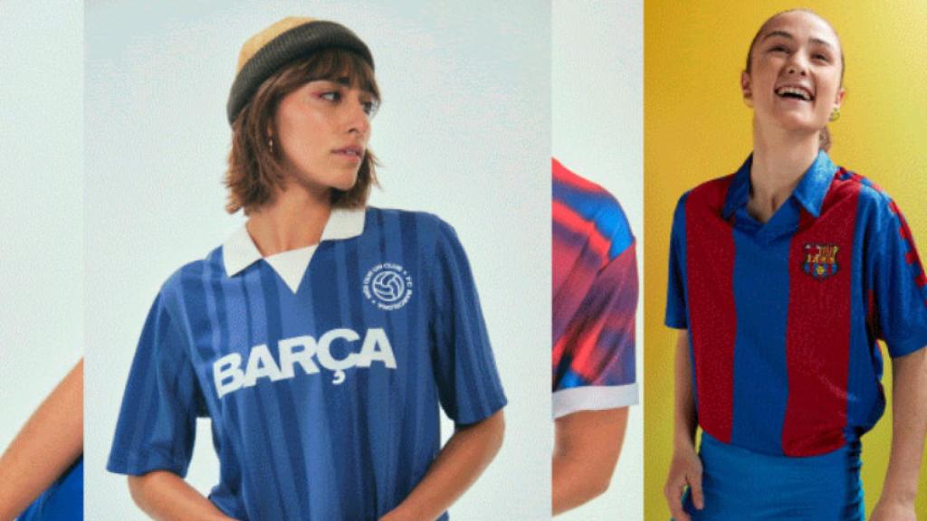 Bruna Vilamala estrena la nueva colección de primavera del Barça