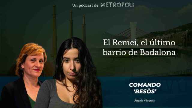 Fotomontaje de 'Comando Besòs' con Silvia Jordán