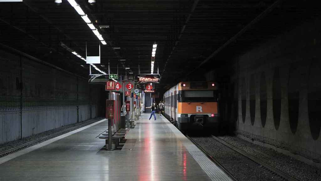 Estación de Rodalies de El Clot en Barcelona