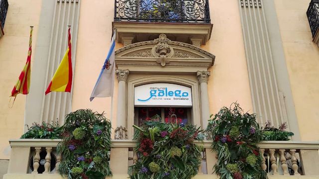 Exterior del Centro Galego de Barcelona