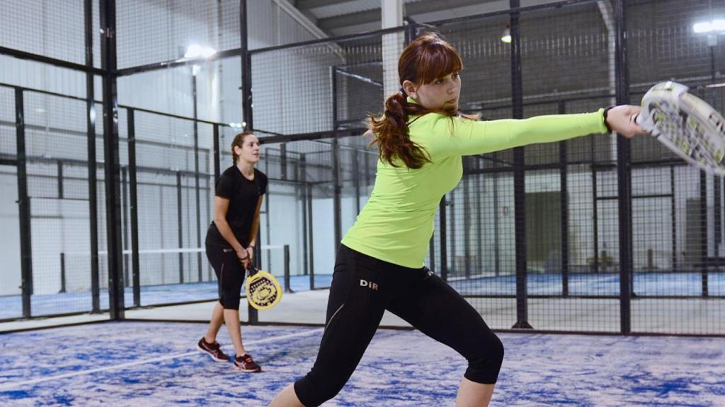 Imagen del DIR Padel Sant Cugat, donde se organizó el 'outlet'