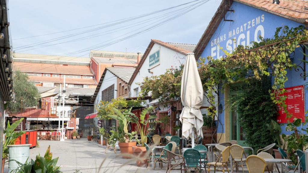 Terrazas de los bares de Mercantic